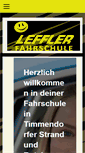 Mobile Screenshot of fahrschule-leffler.com